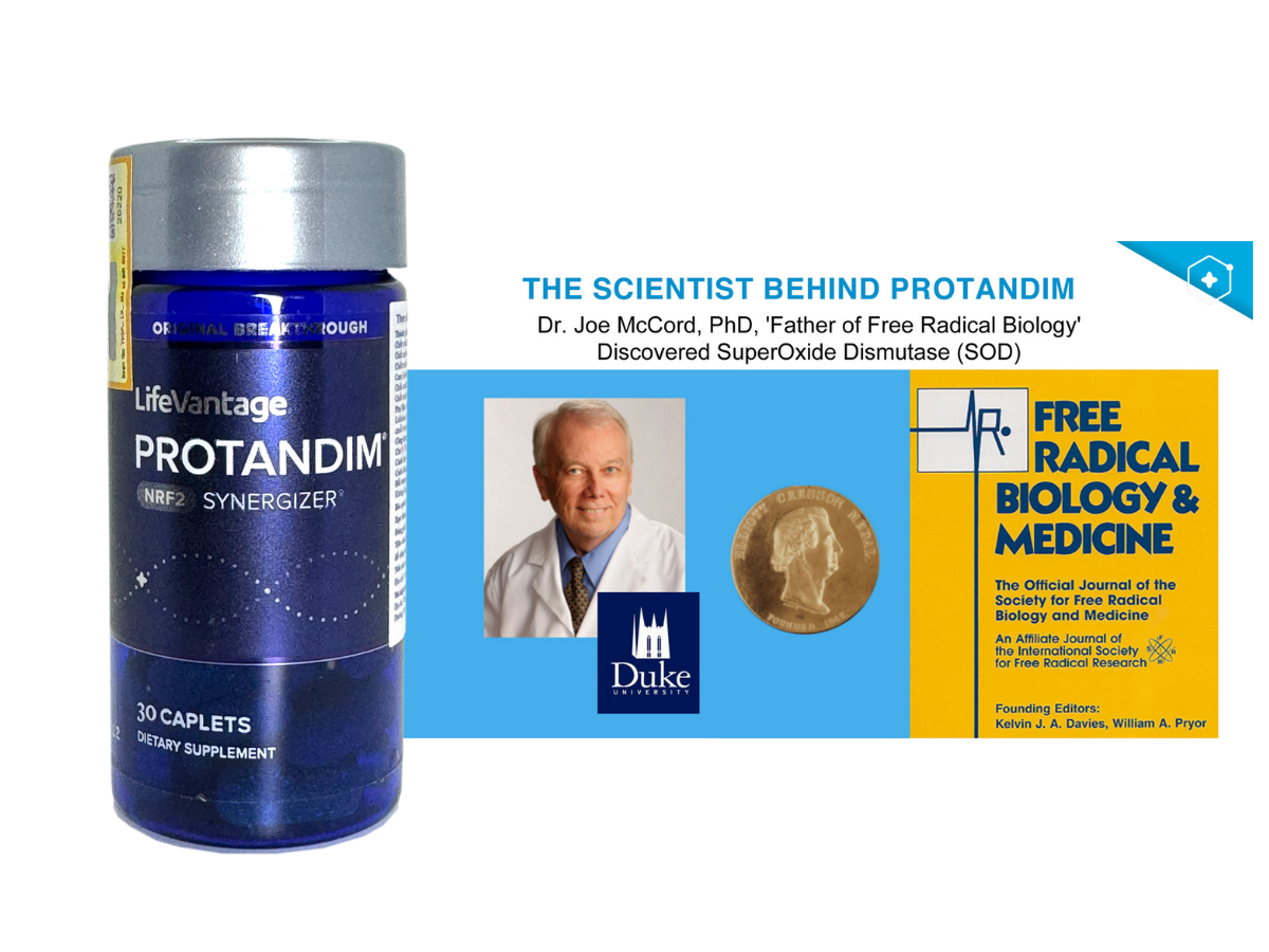 tiến sỹ y khoa Joe McCore cha đẻ của protandim Nrf2