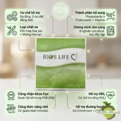 điểm khác biệt của bios c hỗ trợ tim mạch huyết áp