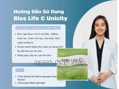 hướng dẫn sử dụng bios life c unicity - Nguyên Phươn