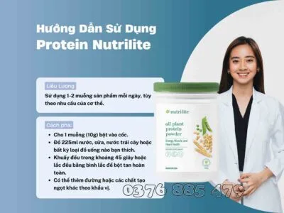Hướng Dẫn Sử Dụng Protein Nutrilite - Nguyên Phương