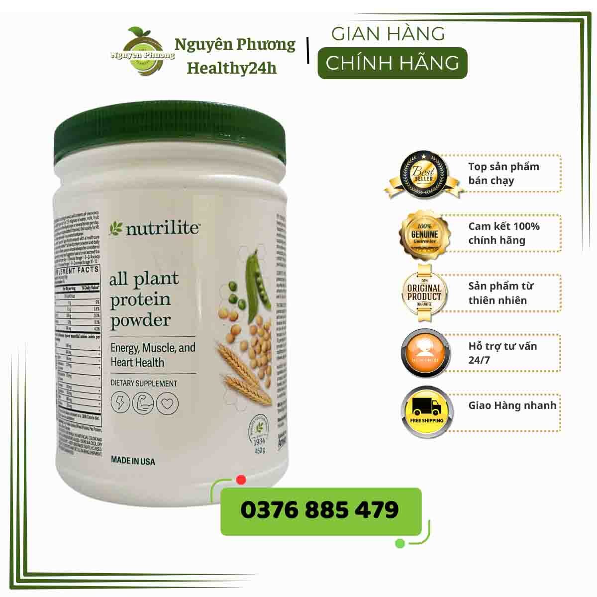 Protein Amway (Nutrilite) chính hãng - Nguyên Phương (Healthy24h)