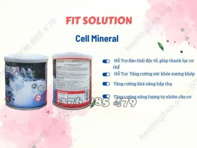 Tác dụng Fit Solution Cell Mineral- Nguyên Phương Healthy24h