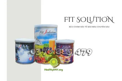Fit Solution | Hỗ Trợ Chăm Sóc Máu và Tế Bào Tối Ưu từ Thụy Sỹ