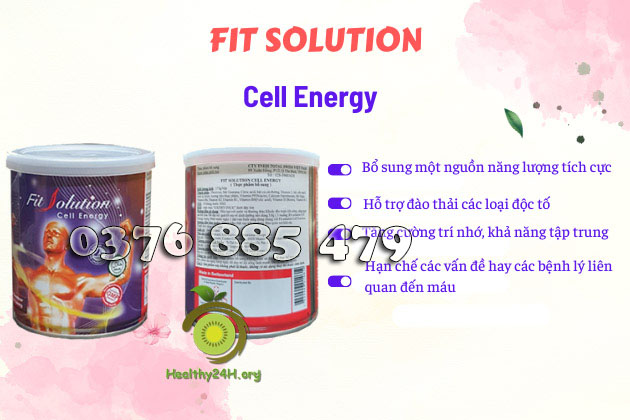 tác dụng của cell energy fit solution