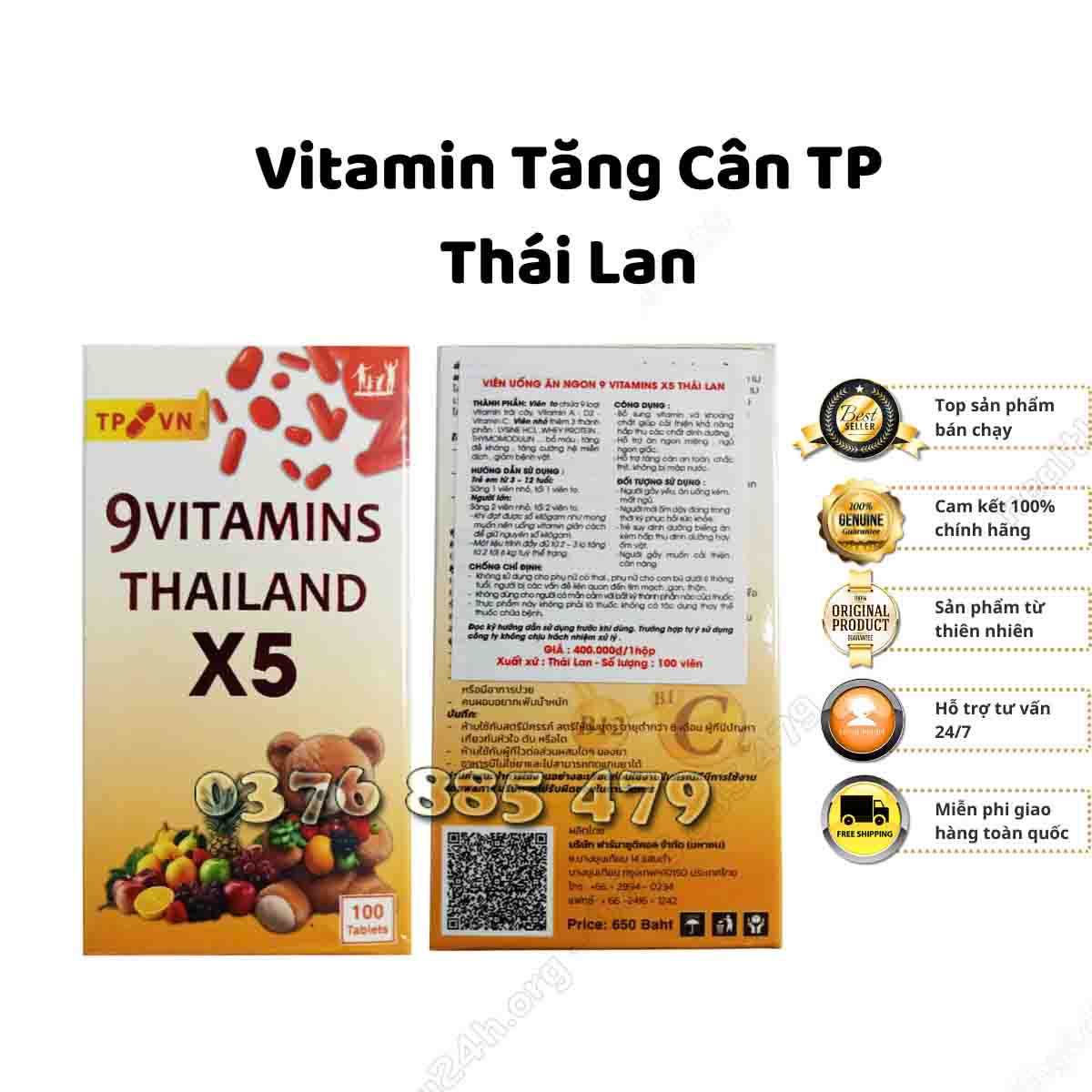 tp tăng cân thái lan - Nguyên Phương Healthy24h