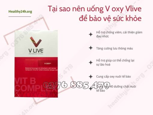 V oxy+ có tốt không Nguyên Phương (Healthy24h)