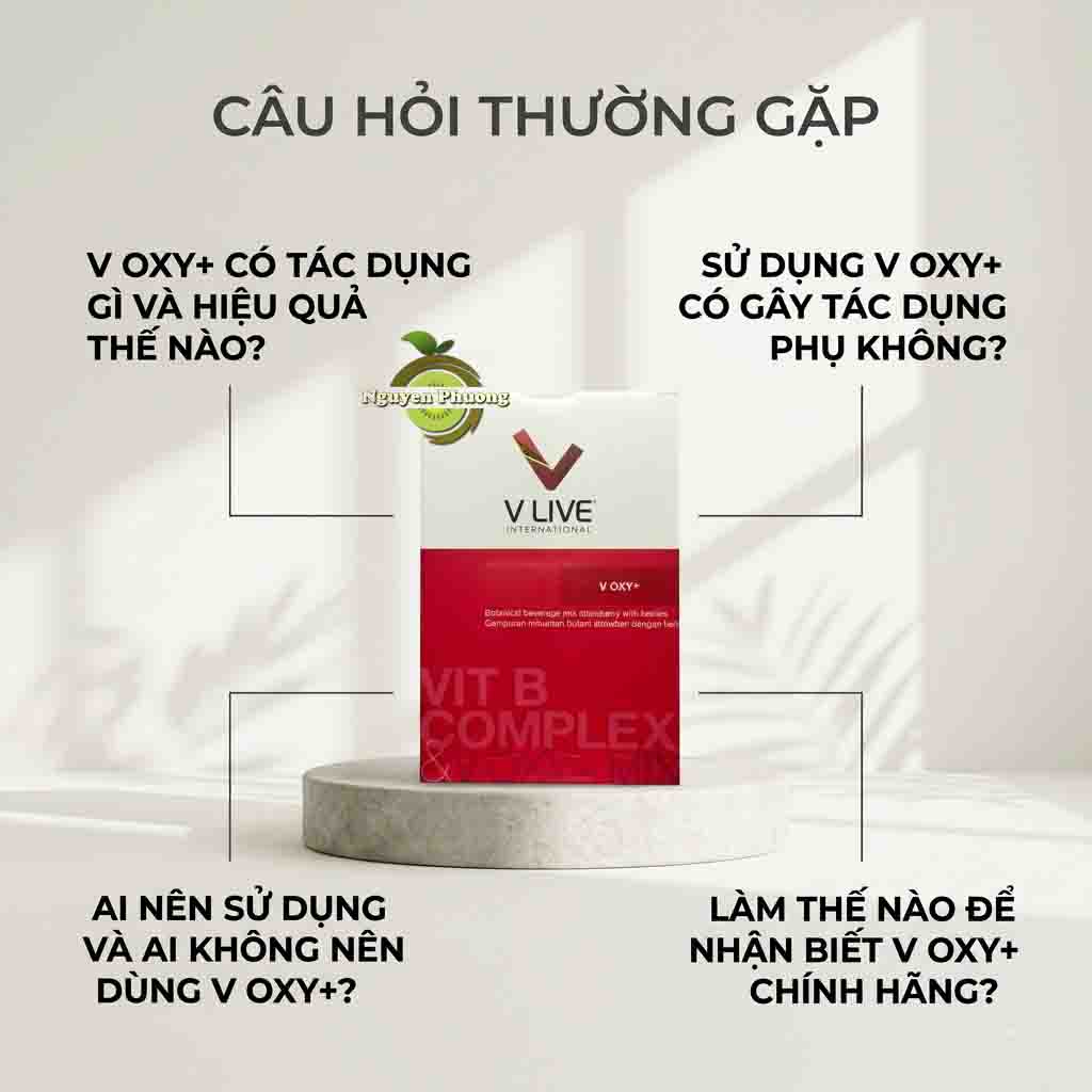 câu hỏi thường gặp về V oxy