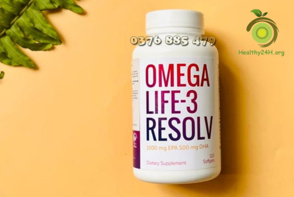 Omega Life 3 Resolv - Viên uống dầu cá giúp bảo vệ sức khỏe toàn diện