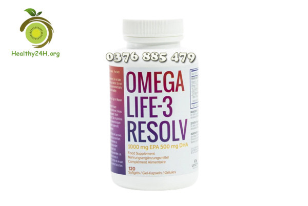 Omega Life 3 Resolv được đánh giá cao với những công dụng về sức khỏe