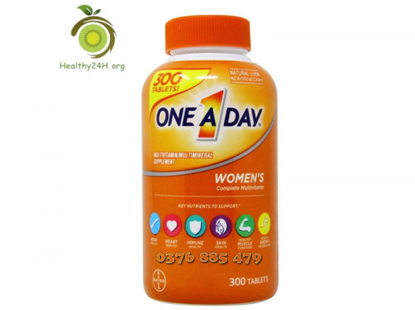 One A Day chứa hàm lượng vitamin và khoáng chất rất cao