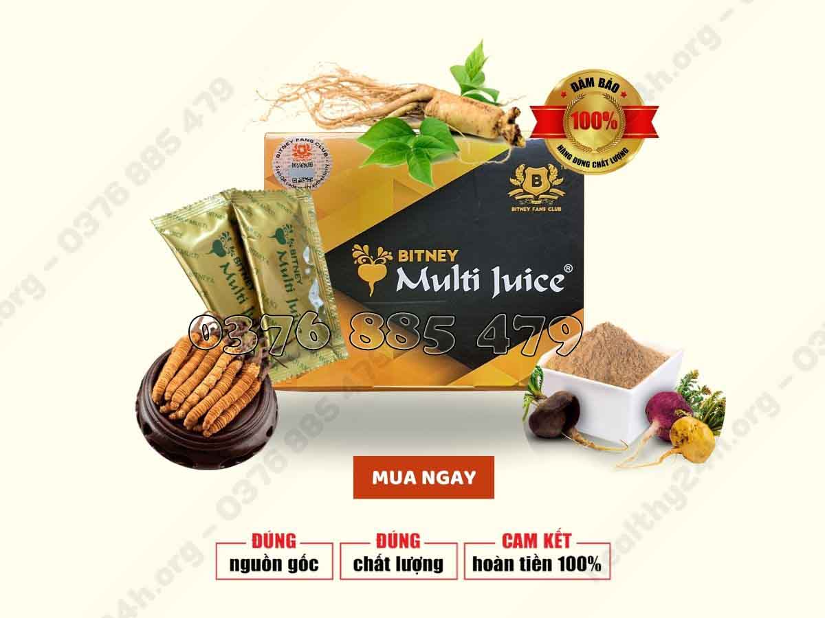 Bitney Multi Juice chính hãng Nguyên Phương (Healthy24h)