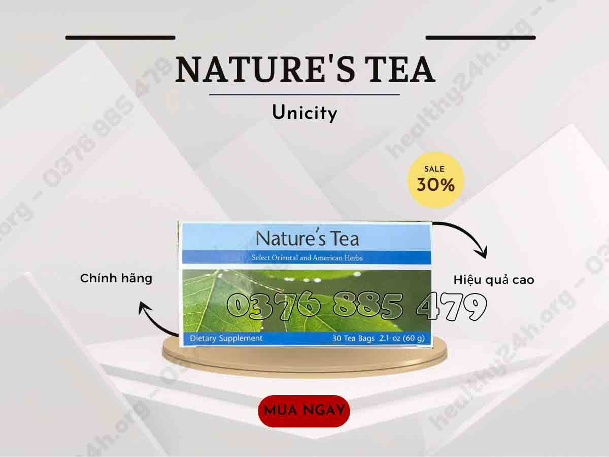 Giá trà thải độc ruột Nature's Tea | Nguyên Phương