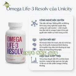 Omega Life-3 Resolv có tác dụng gì-Nguyên Phương (Health