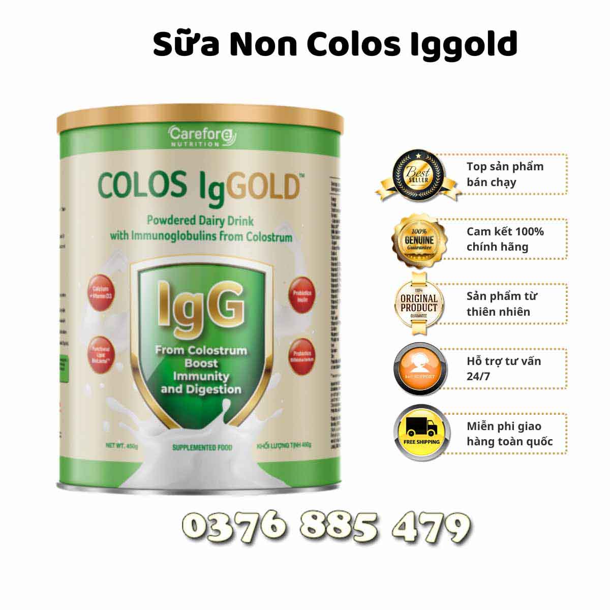 Sữa Non Colos Iggold- Nguyên Phương (Healthy24h)