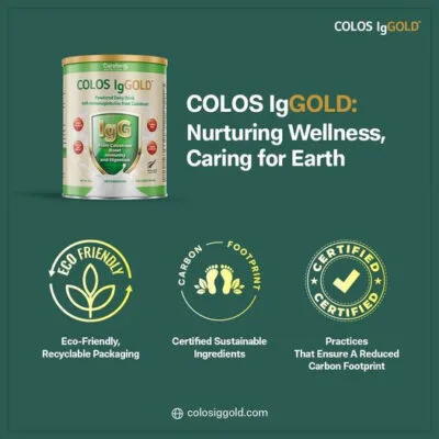 Sữa non colos Iggold đạt tiêu chuẩn quốc tế