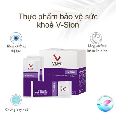 Vision VLIVE Chuyên Hỗ Trợ Mắt Khỏe, Sáng Mắt
