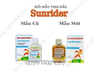 Thông Báo đổi mẫu Tinh Dầu Sunrider  - Nguyên Phươ