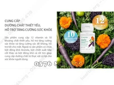 Thành phần chính của Daily Amway- Nguyên Phương Healthy24h