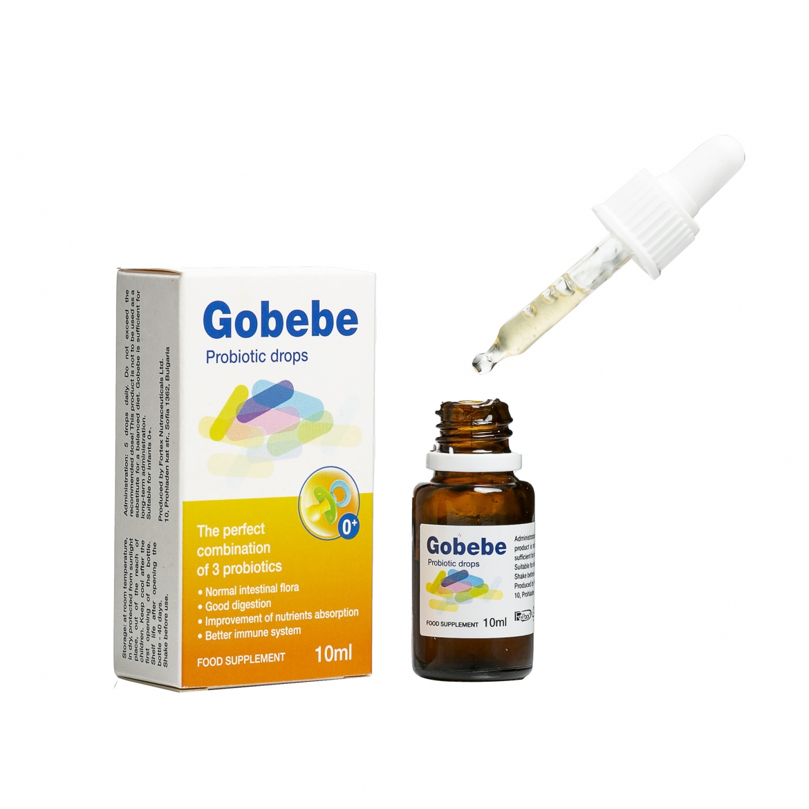 Men vi sinh dung dịch Gobebe Probiotic