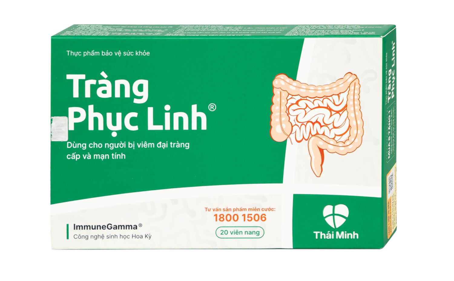 Tràng Phục Linh - Thực phẩm chức năng hỗ trợ bệnh viêm đại tràng hiệu quả và an toàn