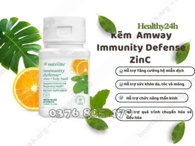 Tác dụng của Kẽm Amway (Nutrilite Zinc) - Nguyên Phương healthy24h