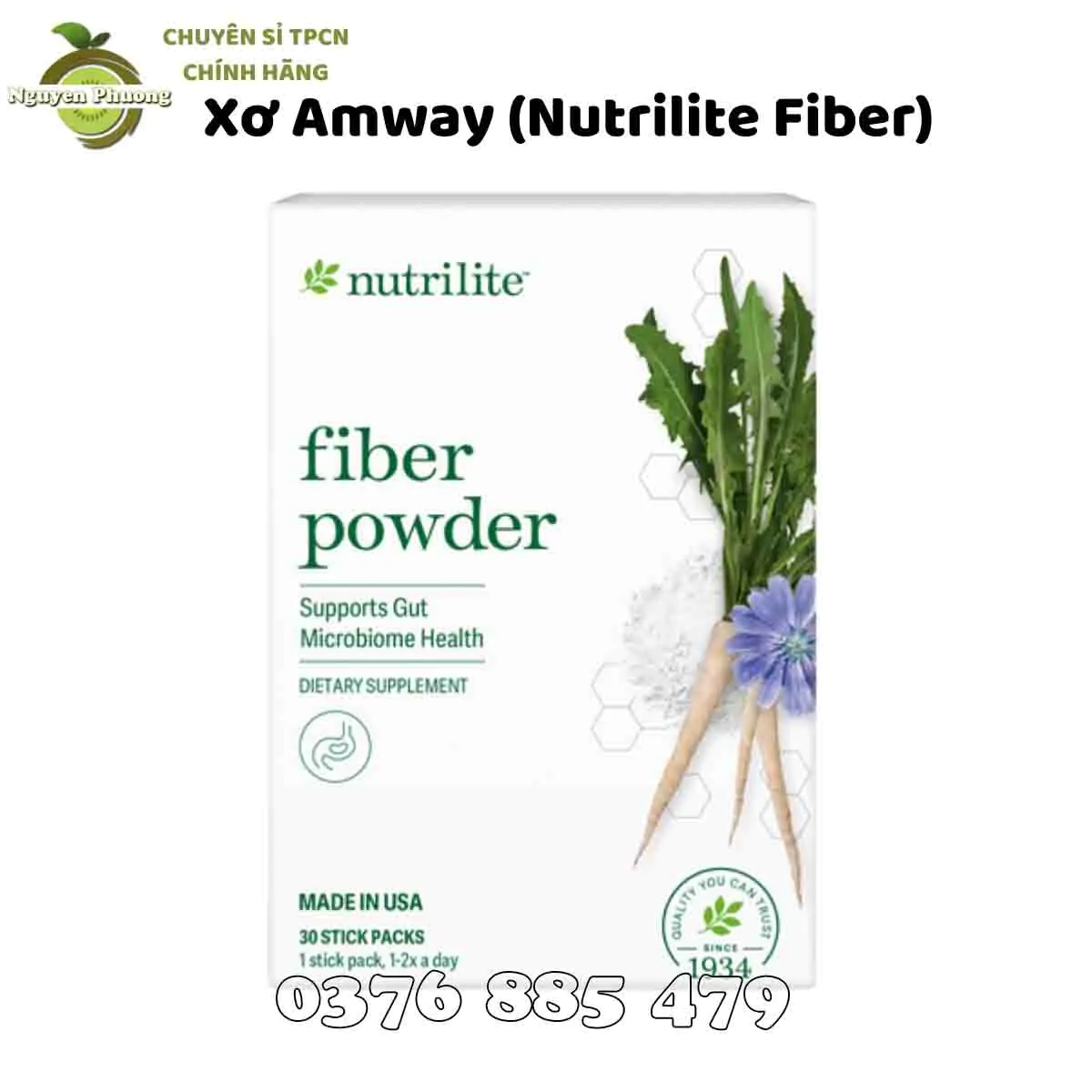 Xơ Amway (Nutrilite Fiber) chính hãng - Nguyên Phương (Hea