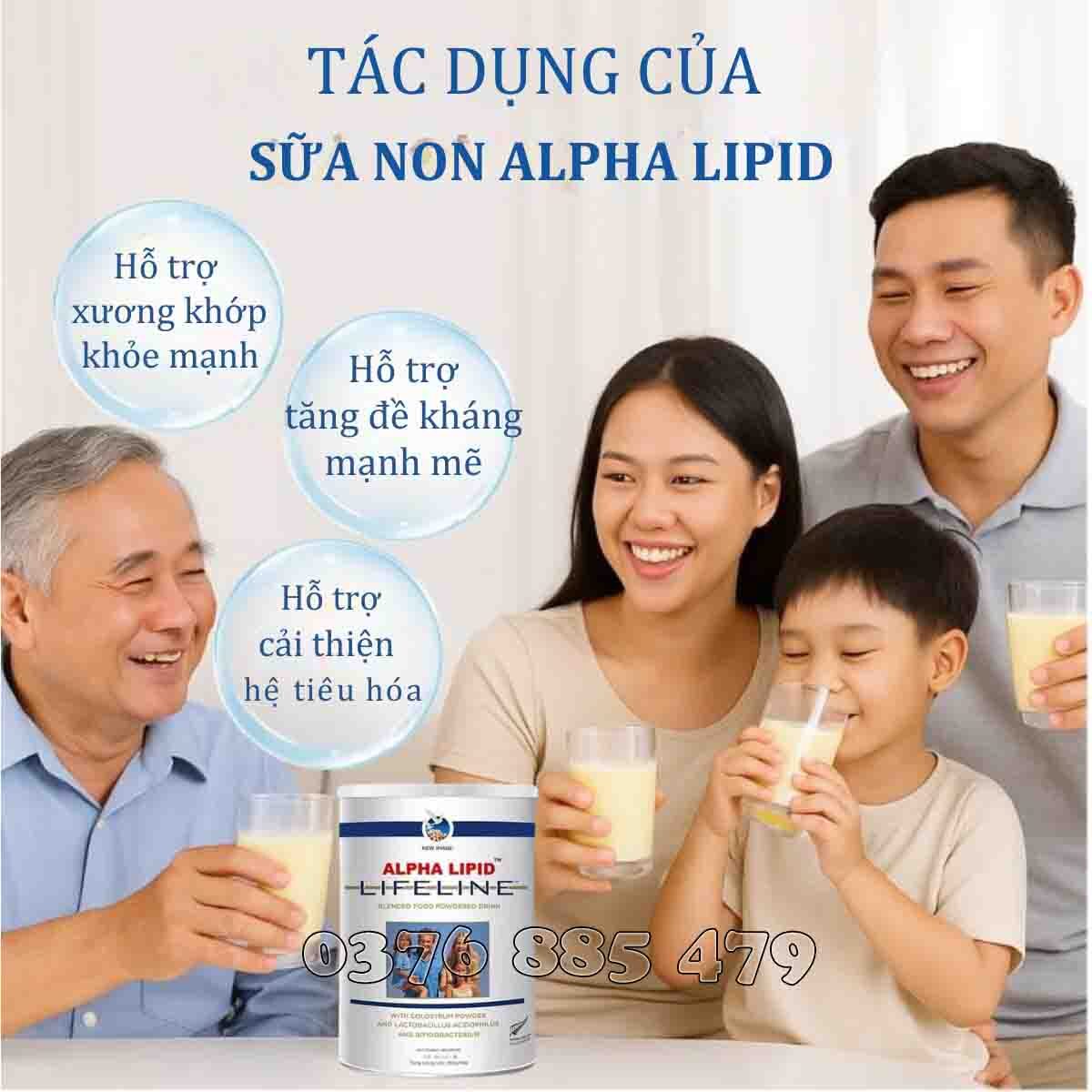 Sữa Alpha Lipid Có Tác Dụng Gì- Nguyên Phương (Healthy24h)