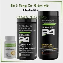 Bộ 3 Tăng Cơ- Giảm Mỡ Herbalife Nguyên Phương (Heal