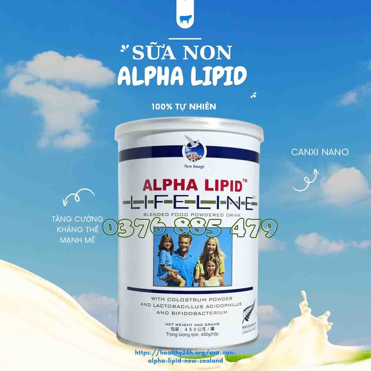 Sữa non Alpha Lipid là gì - Nguyên Phương (Healthy24h)