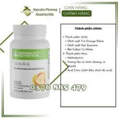 Thành Phần Chính của trà nrg của Herbalife Nguyên Ph