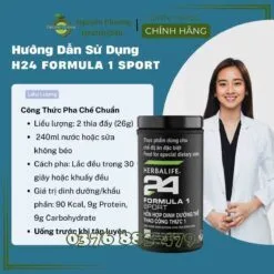 cách dùng H24 FORMULA 1 SPORT Nguyên Phương (Healthy24h)
