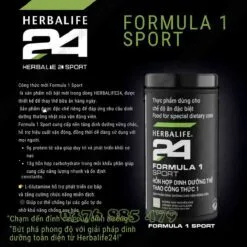 tác dụng H24 trước tập SPORT herbalife Nguyên Phương