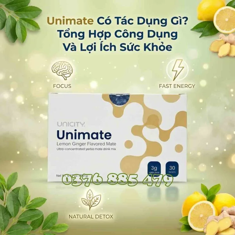 Unimate Có Tác Dụng Gì - Nguyên Phương (Healthy24h)