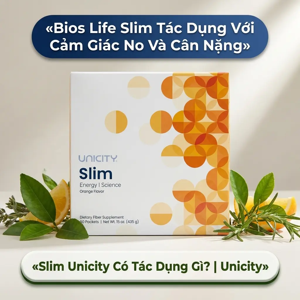 Bios Life Slim Tác Dụng Với Cảm Giác No Và Cân Nặng