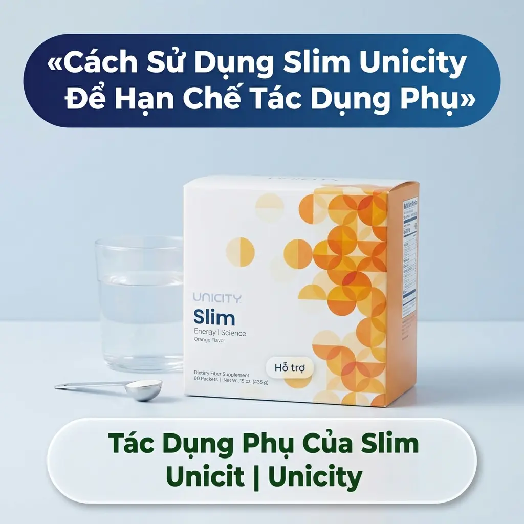 Cách Sử Dụng Slim Unicity Để Hạn Chế Tác Dụng Phụ