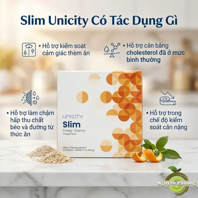 slim unicity có tác dụng