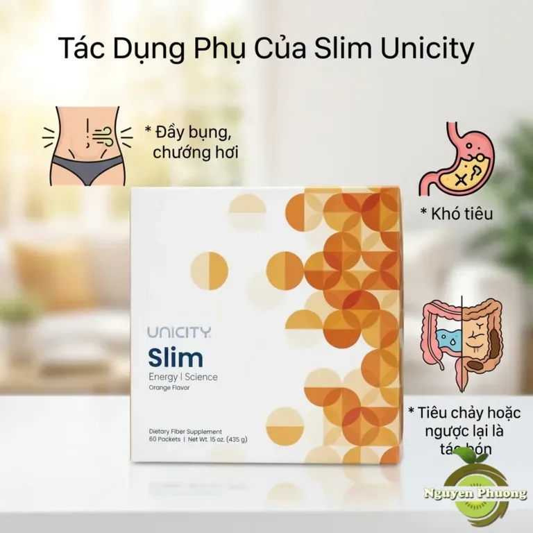 tác dụng phụ slim unicity