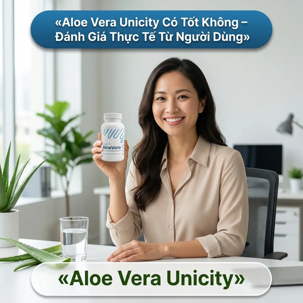 Aloe Vera Unicity Có Tốt Không – Đánh Giá Thực Tế Từ Người Dùng