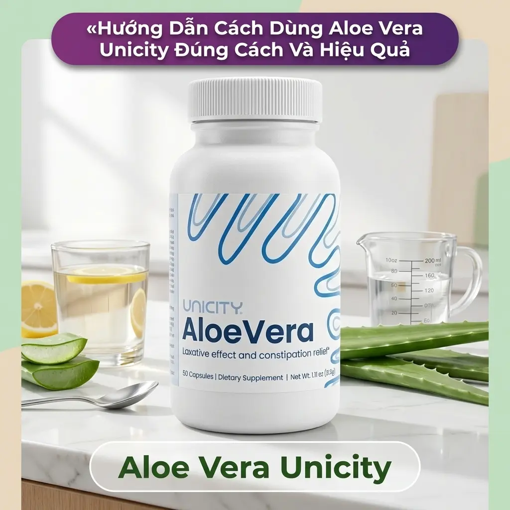 Hướng Dẫn Cách Dùng Aloe Vera Unicity Đúng Cách Và Hiệu Quả