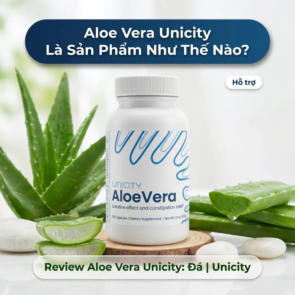 Aloe Vera Unicity Là Sản Phẩm Như Thế Nào?