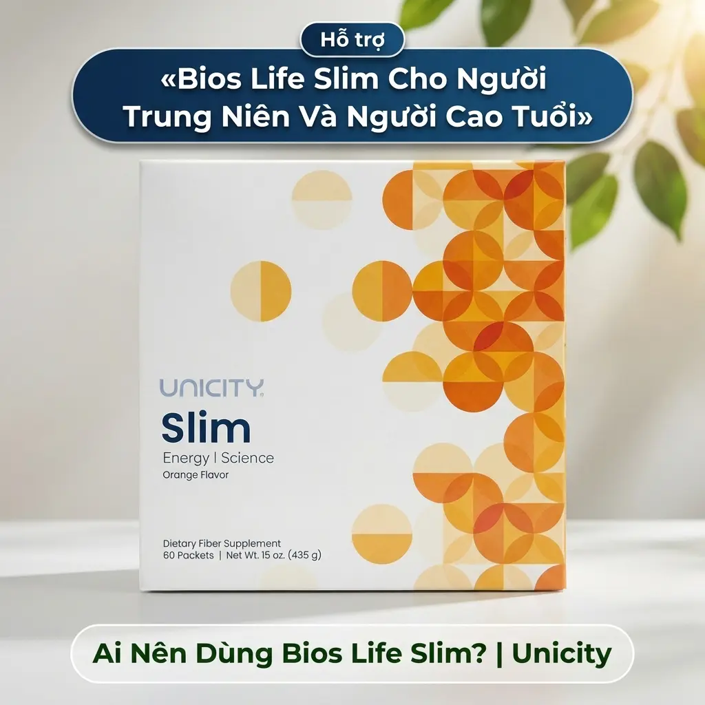 Bios Life Slim Cho Người Trung Niên Và Người Cao Tuổi