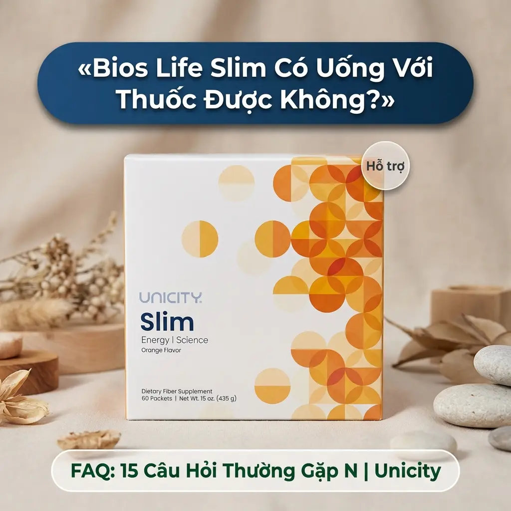 Bios Life Slim Có Uống Với Thuốc Được Không?