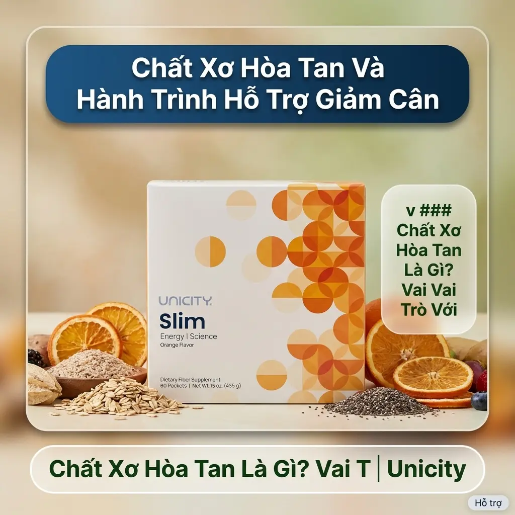 Chất Xơ Hòa Tan Và Hành Trình Hỗ Trợ Giảm Cân