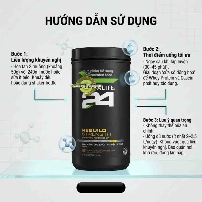 hướng dẫn sử dụng đạm đen h24 herbalife