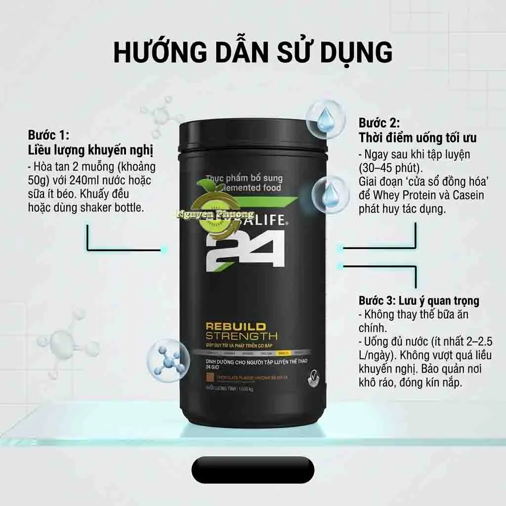 hướng dẫn sử dụng đạm đen h24 herbalife