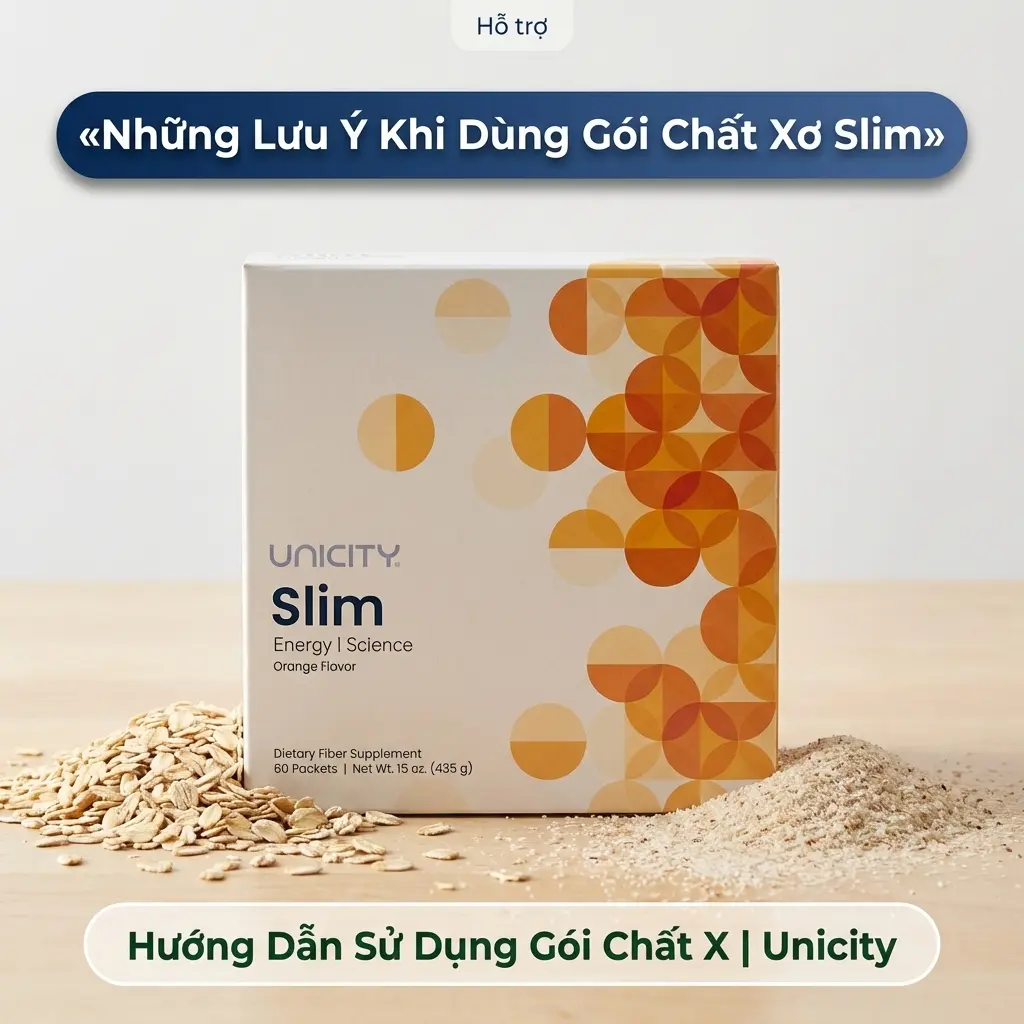 Những Lưu Ý Khi Dùng Gói Chất Xơ Slim