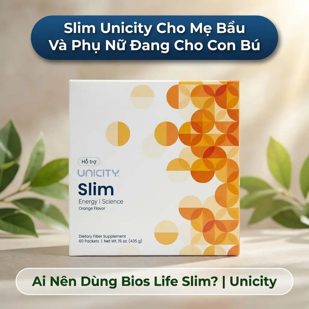 Slim Unicity Cho Mẹ Bầu Và Phụ Nữ Đang Cho Con Bú