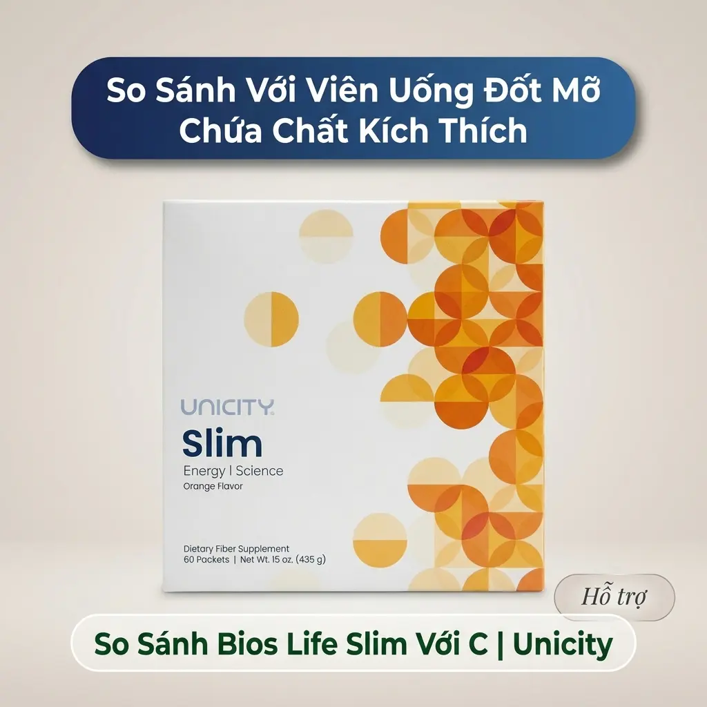 So Sánh Với Viên Uống Đốt Mỡ Chứa Chất Kích Thích