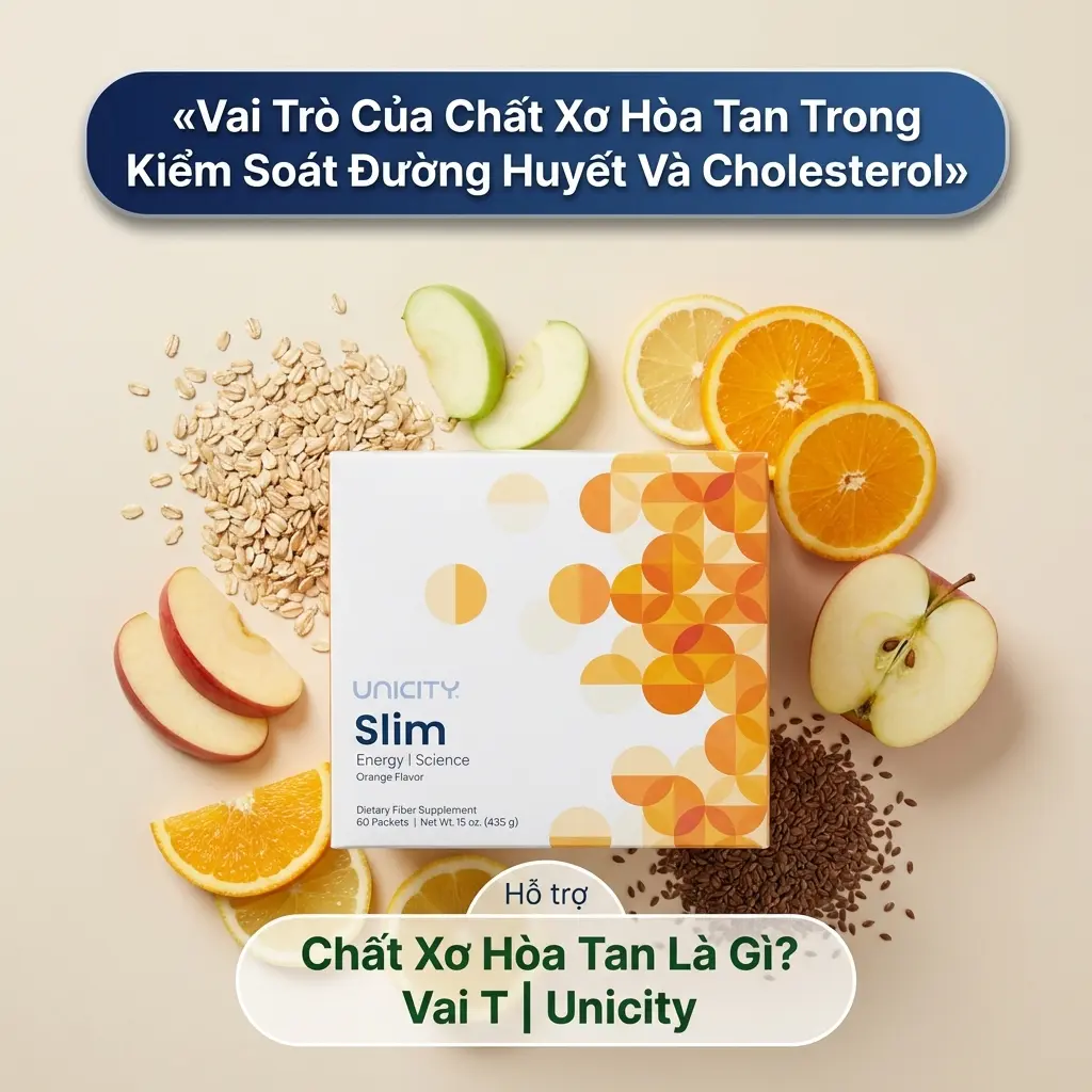 Vai Trò Của Chất Xơ Hòa Tan Trong Kiểm Soát Đường Huyết Và Cholesterol