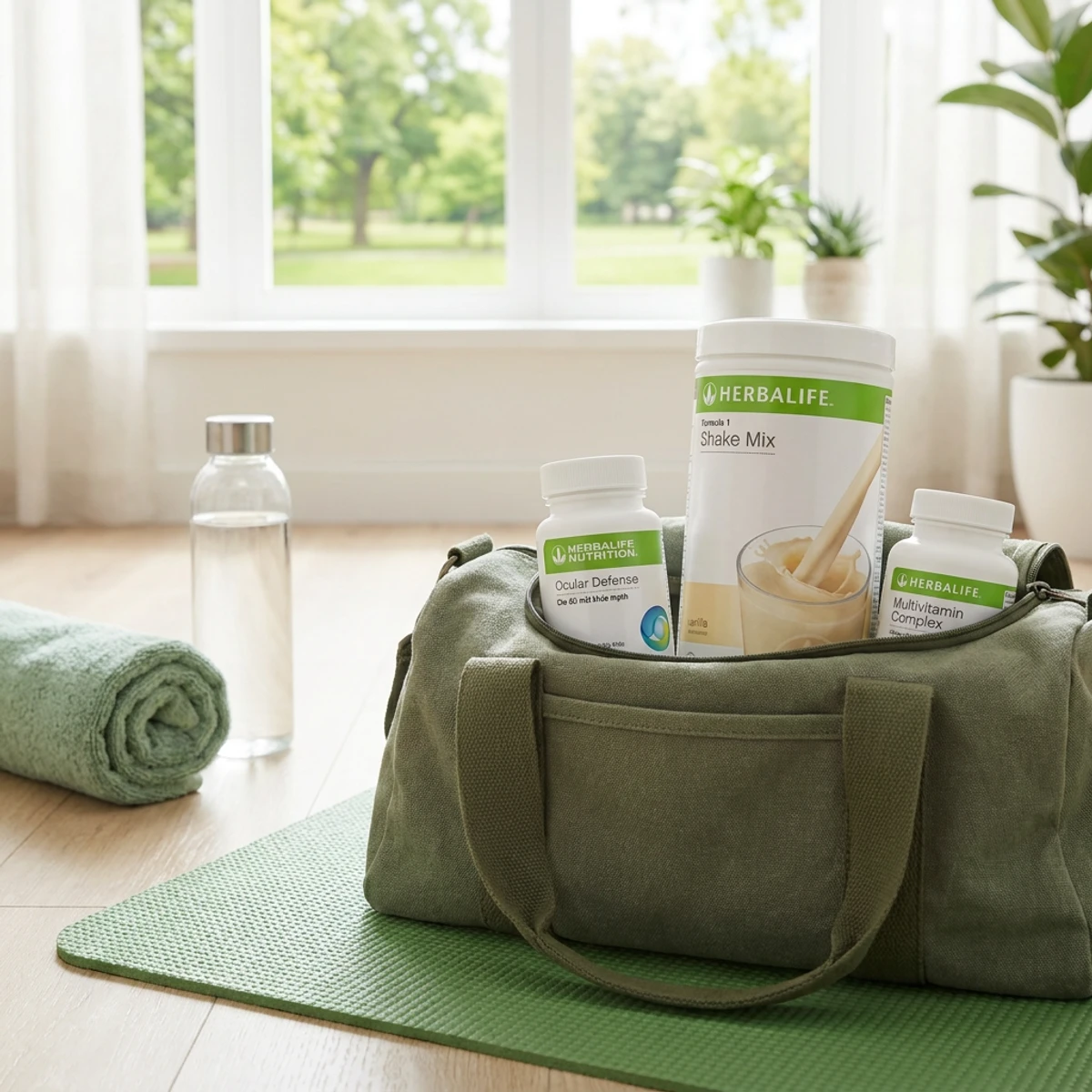Giải pháp kết hợp toàn diện Bổ Mắt Ocular Defense Herbalife cùng các sản phẩm chăm sóc sức khỏe | nguyenphuonghealthy24h